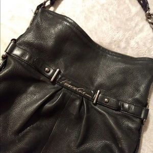 Kenneth Cole Black leather Purse